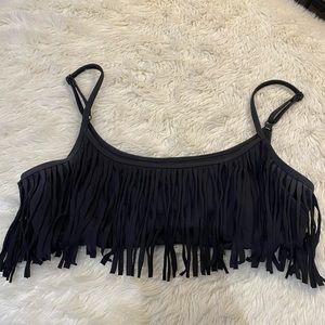 Super cute fringe bikini top!